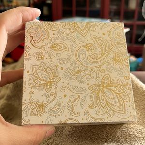 Blue necklace and earrings. Never been worn.